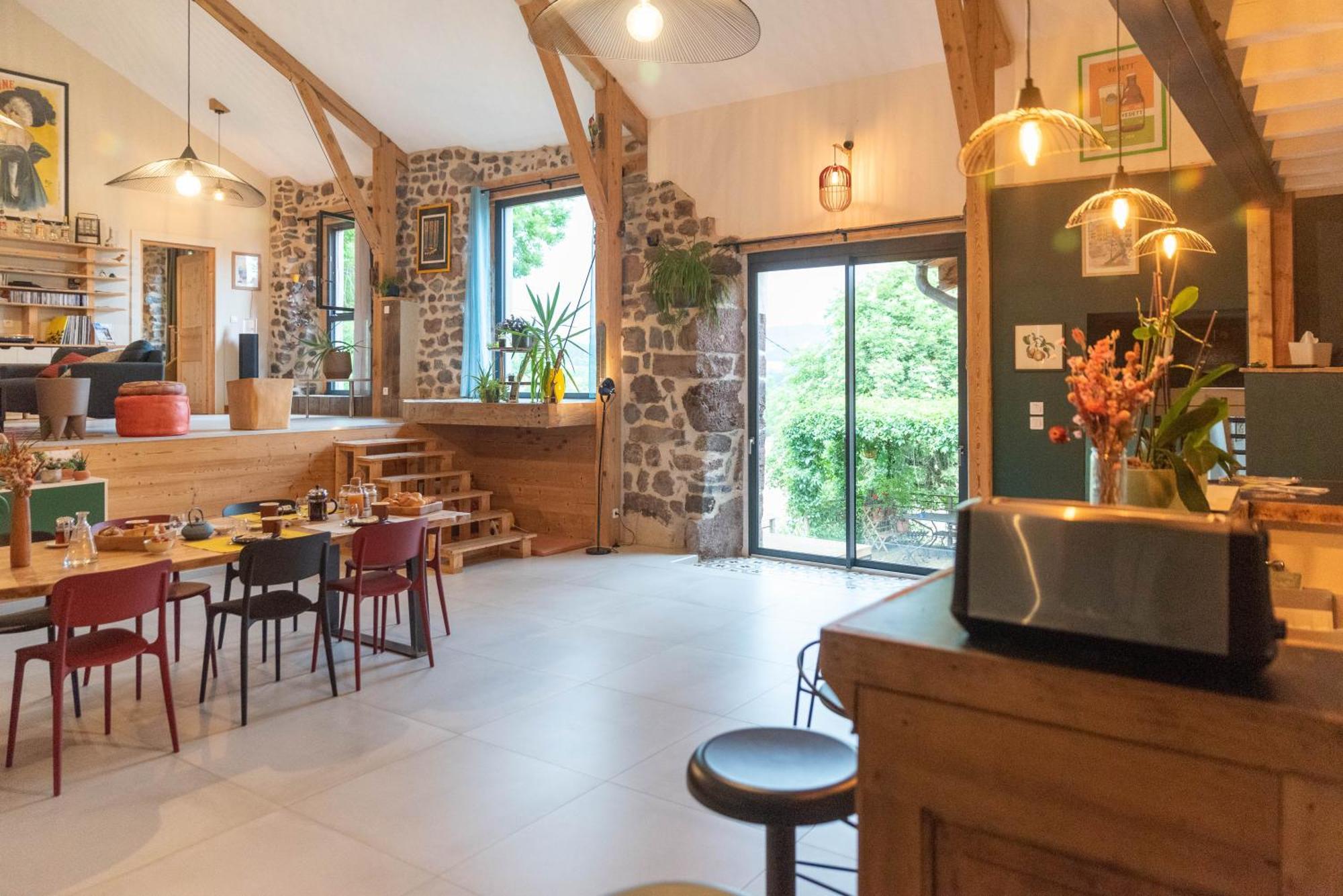 Bed and Breakfast Les Balcons De La Terrasse Arsac-en-Velay Exterior foto